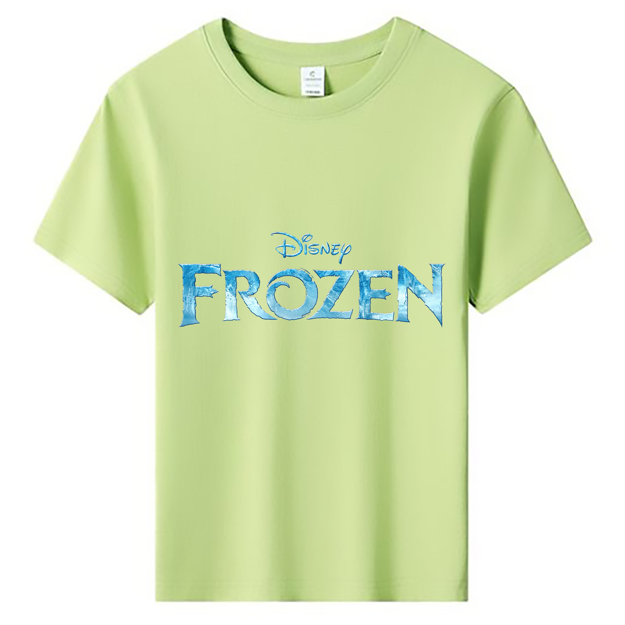 （画像用） アナと雪の女王 アンナ エルサ Frozen Anna Elsa 綿100％キッズTシャツ（フロントプリント）